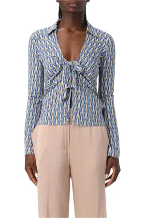 Maliparmi Donna, Camicette , Multicolore, L, new
