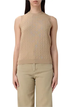 Armani Exchange Donna, Maglie, Marrone, S, new