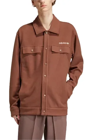 adidas Uomo, Giacche, Marrone, L, new