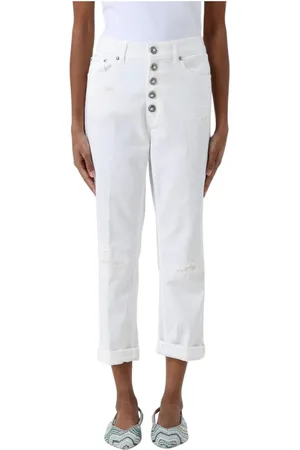 Dondup Donna, Jeans, Bianco, W30, new