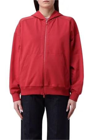 Brunello Cucinelli Donna, Felpe, Rosso, XS, new