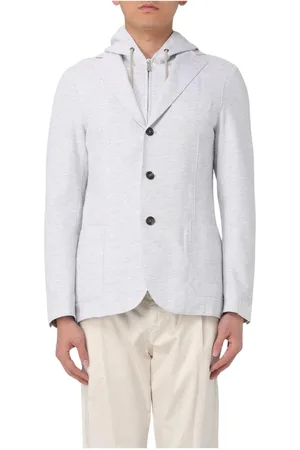 ELEVENTY Uomo, Giacche, Grigio, XL, new