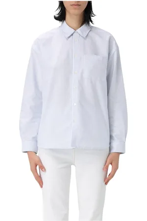 A.P.C. Donna, Camicette , Blu, M, new