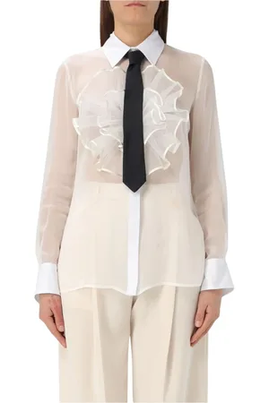 Elisabetta Franchi Donna, Camicette , Bianco, L, new