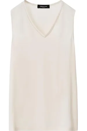 Fabiana Filippi Donna, Top, Bianco, XS, new