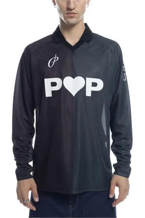 Pop Trading Company Uomo, Top, Nero, S, new