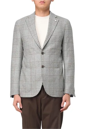 LUIGI BIANCHI MANTOVA Uomo, Giacche, Grigio, M, new