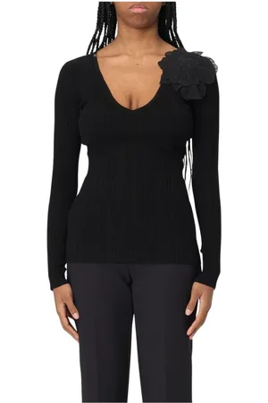Elisabetta Franchi Donna, Maglie, Nero, L, new
