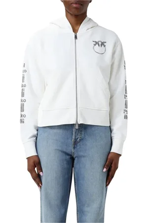 Pinko Donna, Felpe, Bianco, M, new