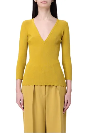Elisabetta Franchi Donna, Maglie, Giallo, L, new