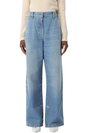 Palm Angels Donna, Jeans, Blu, W26, new