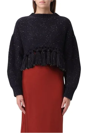 Alanui Donna, Maglie, Blu, M, new