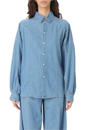 SIMONA CORSELLINI Donna, Camicette , Blu, L, new