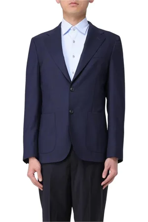 FAY Uomo, Giacche, Blu, XL, new