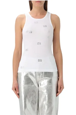 Ganni Donna, Top, Bianco, S, new