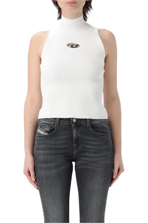 Diesel Donna, Top, Bianco, L, new