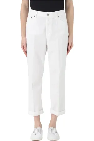 Dondup Donna, Jeans, Bianco, W27, new