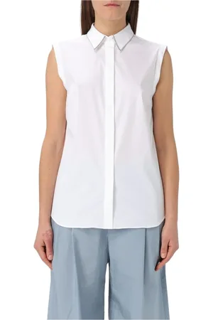 Brunello Cucinelli Donna, Camicette , Bianco, L, new