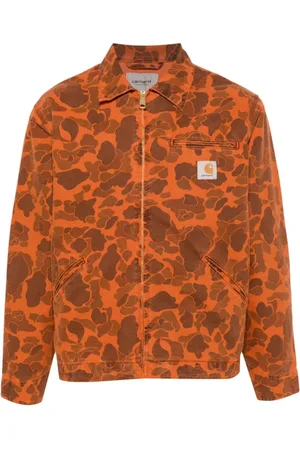 Carhartt Uomo, Giacche, Arancione, L, new