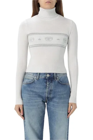 Chiara Ferragni Donna, Maglie, Bianco, L, new