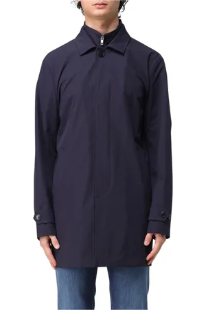 FAY Uomo, Cappotti, Blu, XL, new