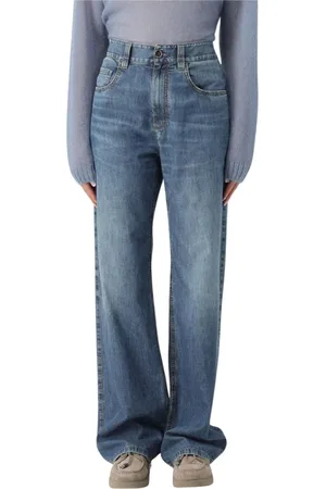 Brunello Cucinelli Donna, Jeans, Blu, S, new
