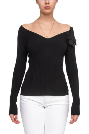 Elisabetta Franchi Donna, Maglie, Nero, L, new