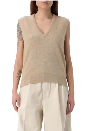 Maison Margiela Donna, Maglie, Marrone, L, new