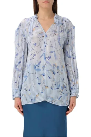 HUGO BOSS Donna, Camicette , Blu, M, new