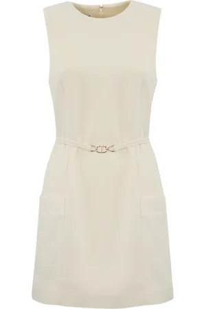 Twin-Set Donna, Abiti, Bianco, M, new