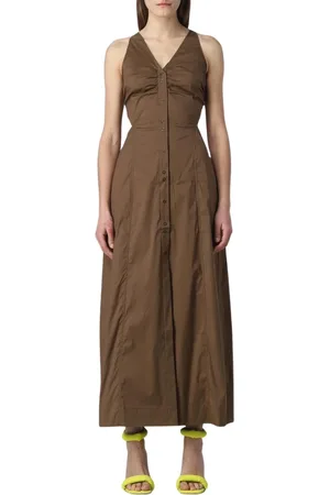 Ganni Donna, Abiti, Verde, L, new