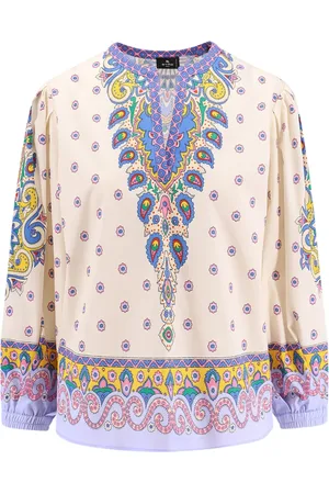 Etro Donna, Camicette , Multicolore, 2Xs, new