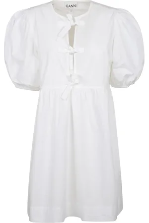 Ganni Donna, Abiti, Bianco, S, new