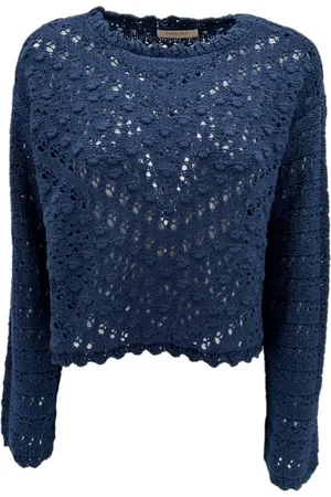 Twin-Set Donna, Maglie, Blu, S, new