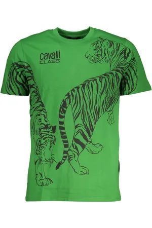 Roberto Cavalli Uomo, Top, Verde, L, new