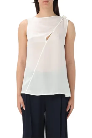 Emporio Armani Donna, Top, Bianco, L, new