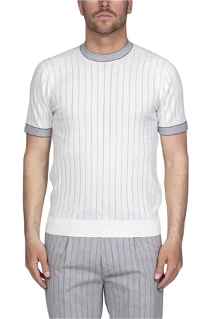 Paolo Pecora Uomo, Maglie, Bianco, L, new