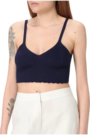 Twin-Set Donna, Top, Blu, M, new