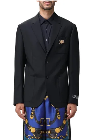 VERSACE Uomo, Giacche, Nero, L, new