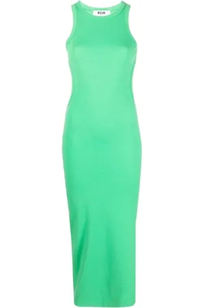 Msgm Donna, Abiti, Verde, M, new