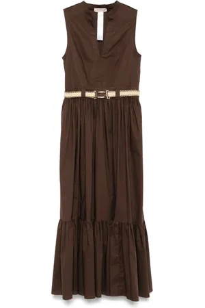 Twin-Set Donna, Abiti, Marrone, XS, new