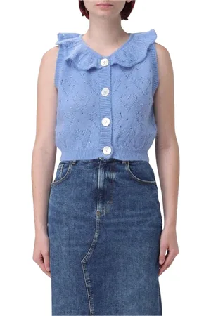 Alessandra Rich Donna, Maglie, Blu, S, new