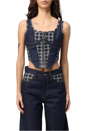 AMIRI Donna, Top, Blu, S, new