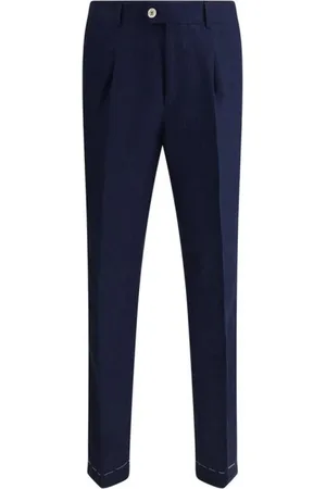 Brunello Cucinelli Uomo, Pantaloni, Blu, L, new