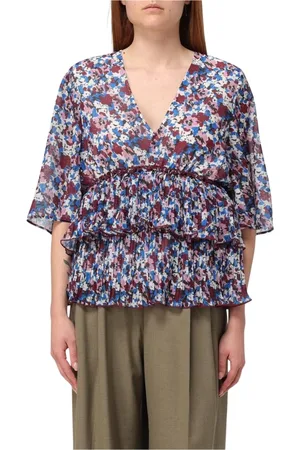 Ganni Donna, Camicette , Multicolore, S, new