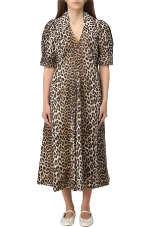 Ganni Donna, Abiti, Multicolore, S, new