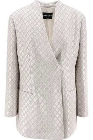 Giorgio Armani Donna, Giacche, Grigio, M, new