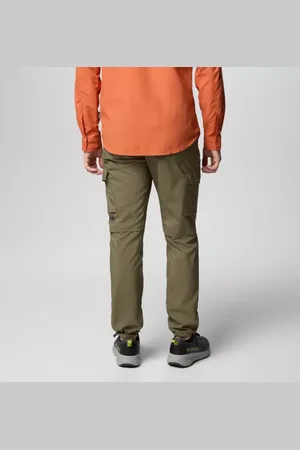 Columbia Uomo, Pantaloni, Verde, W34, new