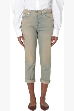 Dondup Donna, Jeans, Arancione, W27, new
