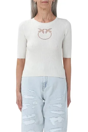 Pinko Donna, Maglie, Bianco, L, new